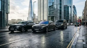 Mercedes chauffeur service London — ExecRide E-Class, S-Class and V-Class fleet